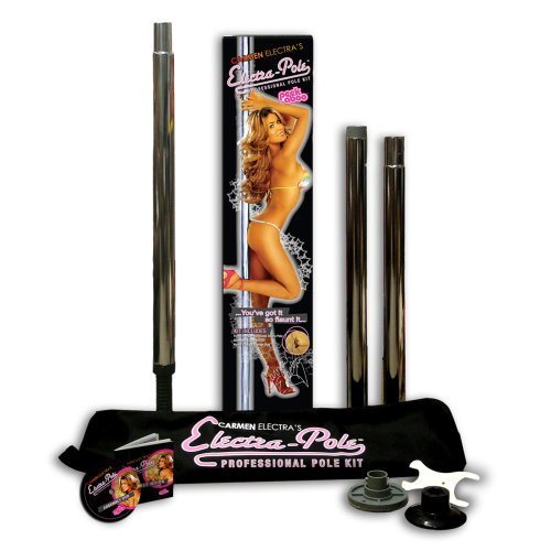 Peekaboo Carmen Electra Pro Home Pole Dance Kit